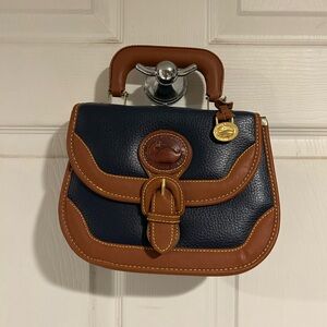 Vintage Dooney & Bourke All-Weather Leather Surrey Carrier